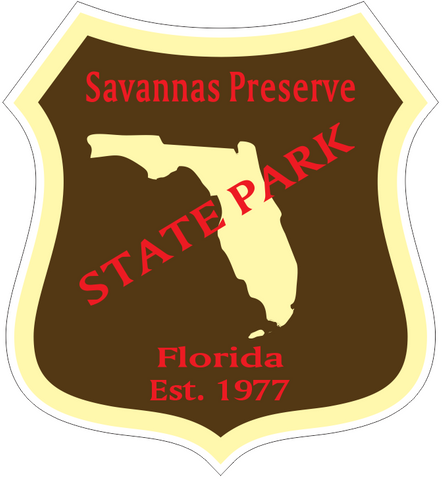 Savannas Preserve Florida State Park Sticker R6784