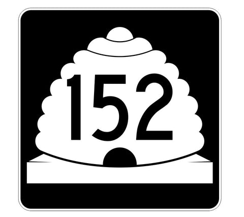 Utah State Highway 152 Sticker Decal R5474 Highway Route Sign