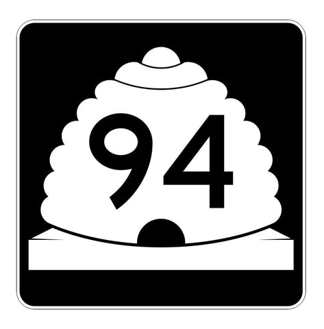 Utah State Highway 94 Sticker Decal R5421 Highway Route Sign
