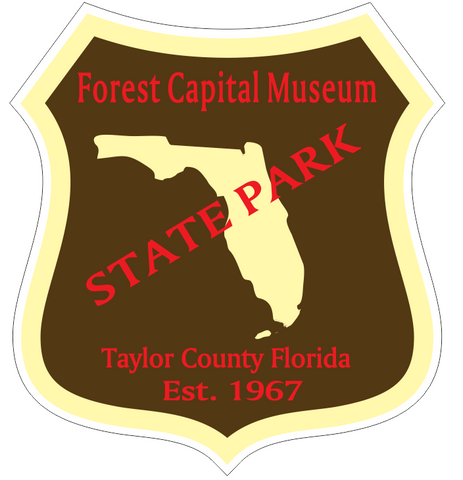 Forest Capital Museum Florida State Park Sticker R6725