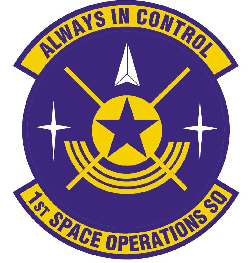 1ST SPACE OPERATIONS SQUADRON Sticker Armed Forces Decal M307 - Winter Park Products