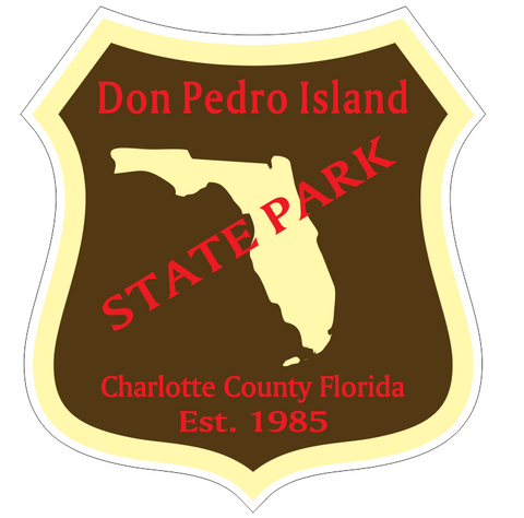 Don Pedro Island Florida State Park Sticker R6714