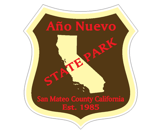 Ano Nuevo State Park Sticker R6635 California