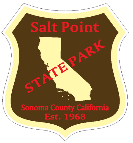 Salt Point State Park Sticker R6690 California