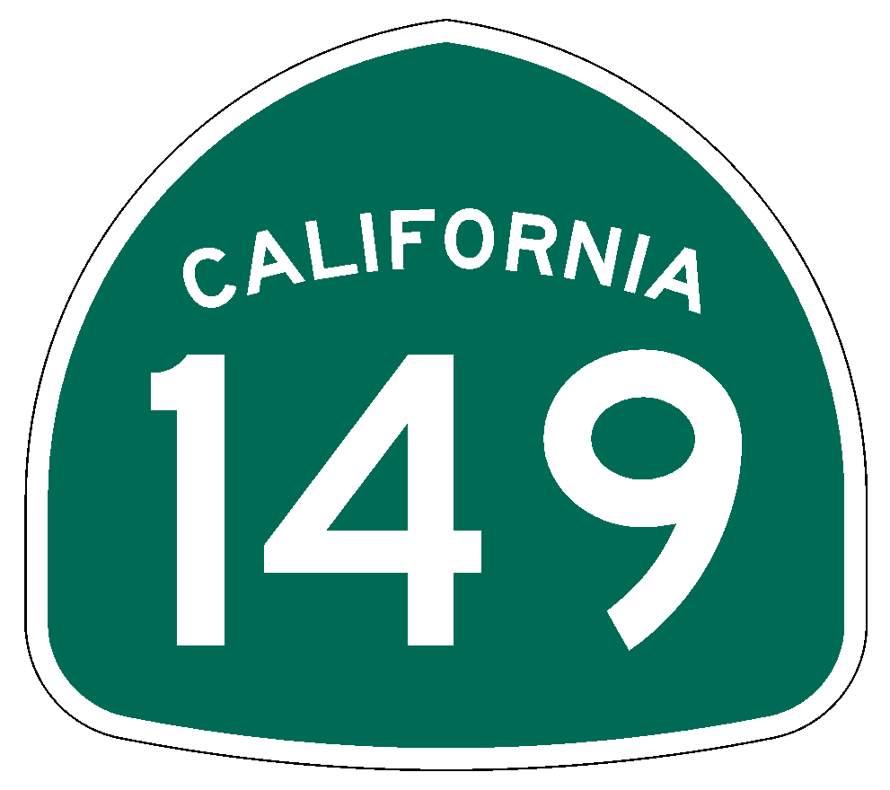 California State Route 149 Sticker Decal R1014 Highway Sign Road Sign - Winter Park Products