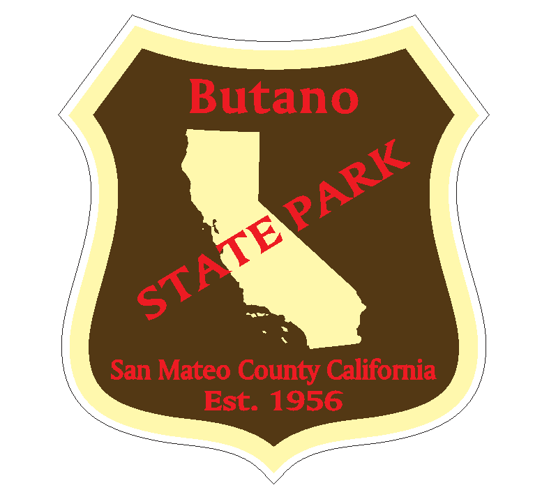 Butano State Park Sticker R6642 California