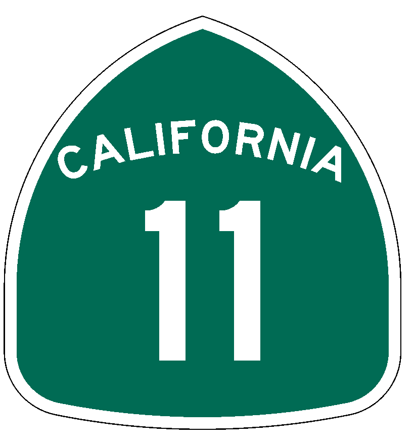 California State Route 11 Sticker Decal R1000 Highway Sign Road Sign - Winter Park Products