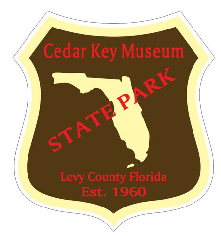Cedar Key Museum State Park Sticker R3355 Florida