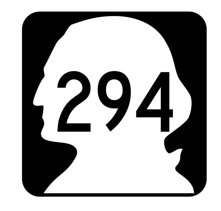 Washington State Route 294 Sticker R2896 Highway Sign Road Sign