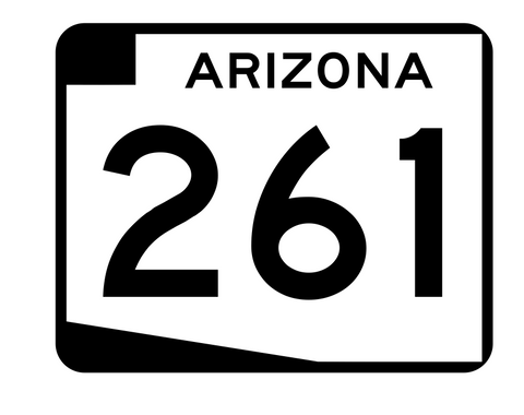 Arizona State Route 261 Sticker R2751 Highway Sign Road Sign