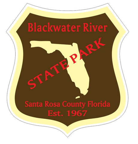 Blackwater River State Park Sticker R3348 Florida