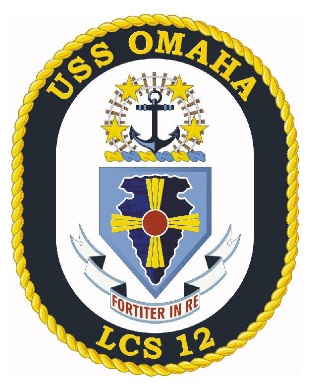 USS Omaha Sticker Military Armed Forces Navy Decal M180 - Winter Park Products