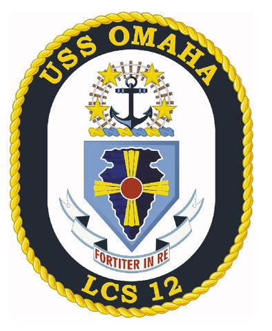 USS Omaha Sticker Military Armed Forces Navy Decal M180 - Winter Park Products