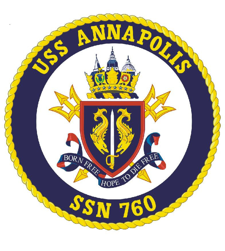 USS Annapolis Sticker Military Armed Forces Navy Decal M213 - Winter Park Products