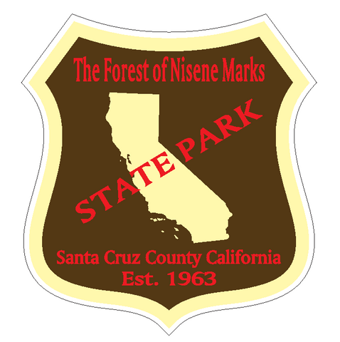 The Forest of Nisene Marks State Park Sticker R6656 California