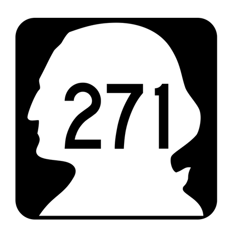 Washington State Route 271 Sticker R2881 Highway Sign Road Sign