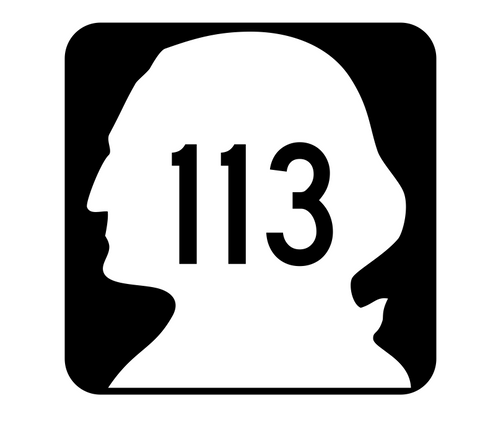 Washington State Route 113 Sticker R2816 Highway Sign Road Sign