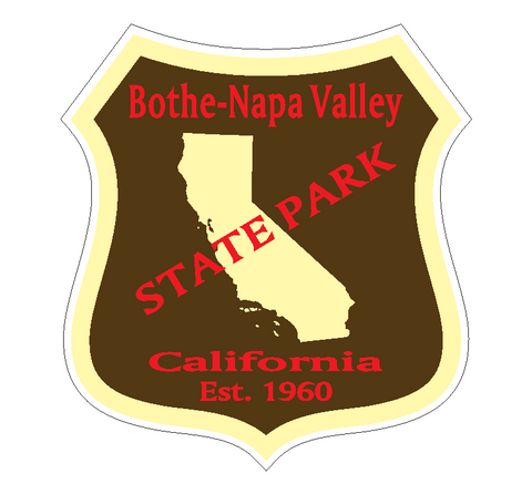 Bothe-Napa Valley State Park Sticker R6640 California