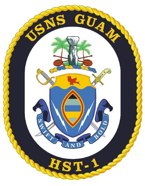 USNS Guam Sticker Military Armed Forces Navy Decal M251 - Winter Park Products