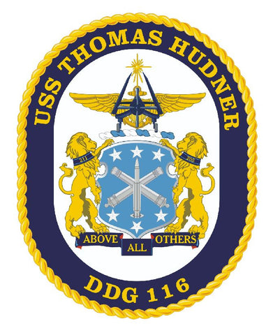 USS Thomas Hudner Sticker Military Armed Forces Navy Decal M221 - Winter Park Products