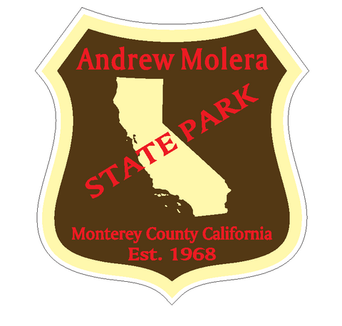 Andrew Molera State Park Sticker R6632 California