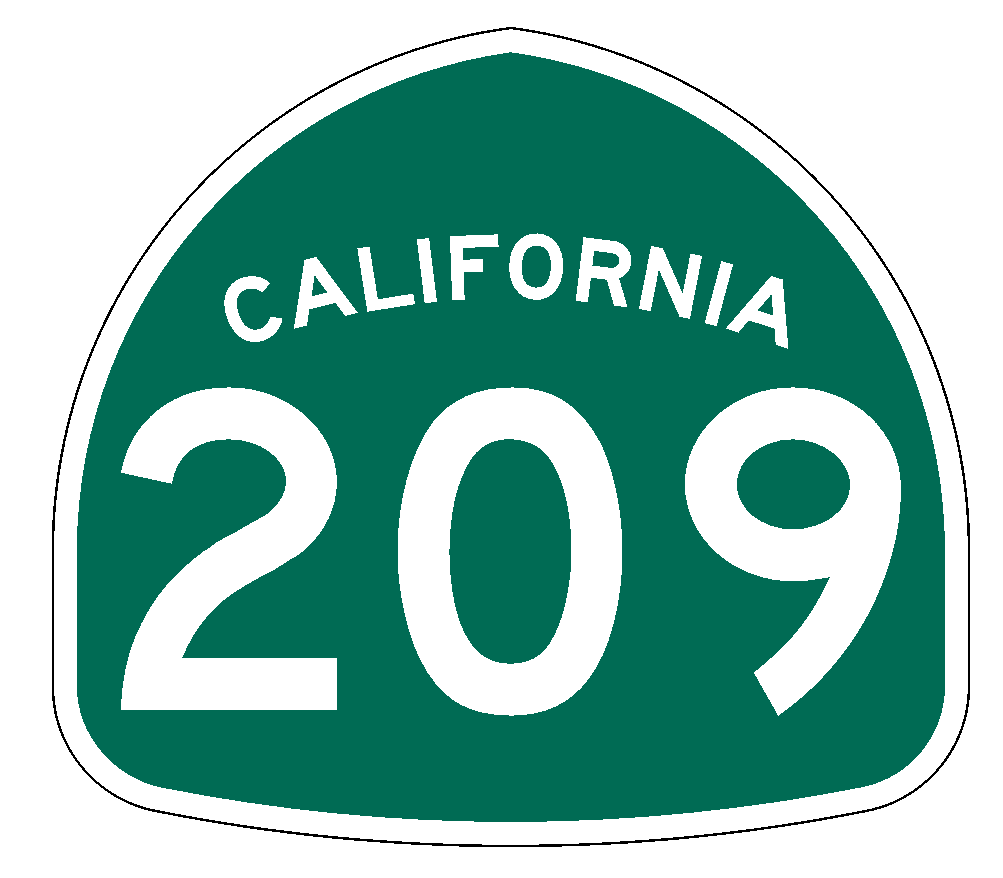 California State Route 209 Sticker Decal R1023 Highway Sign Road Sign - Winter Park Products