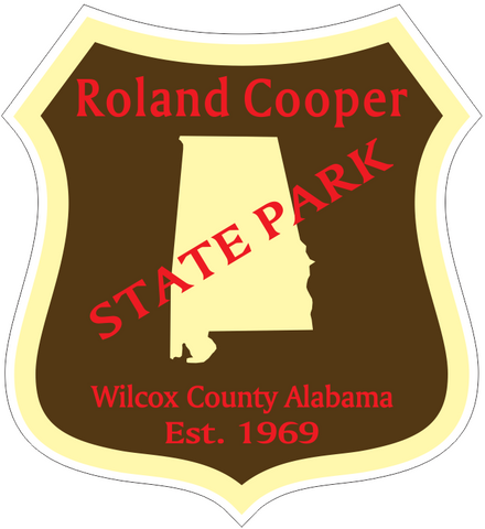 Roland Cooper Alabama State Park Sticker R6856