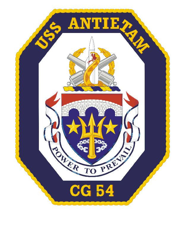 USS Antietam Sticker Military Armed Forces Decal M164 - Winter Park Products