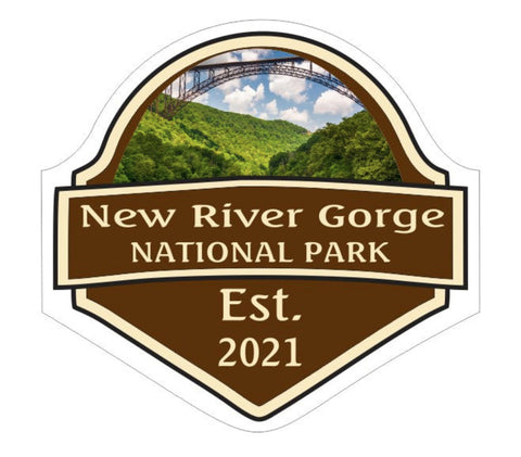 New River Gorge National Park Sticker Decal R7120 West Virginia