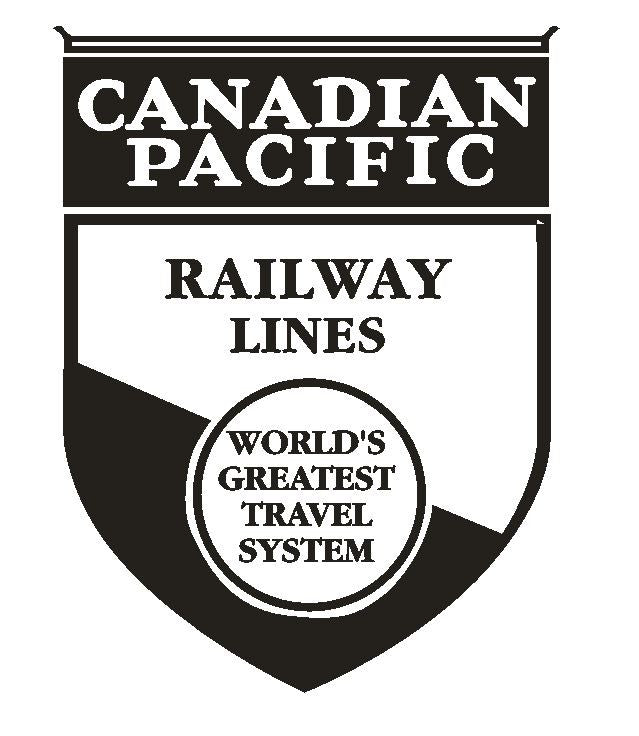 Canadian Pacific Railway Railroad Sticker R325 - Winter Park Products