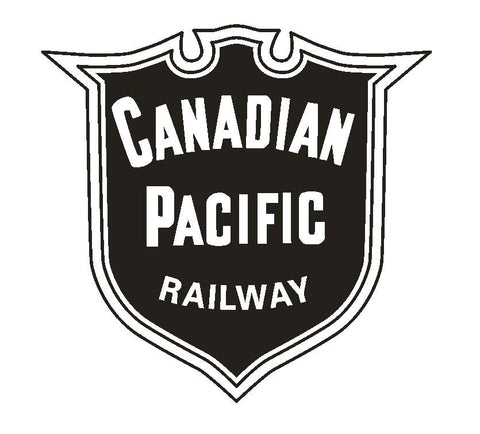 Canadian Pacific Railway Railroad Sticker R323 - Winter Park Products