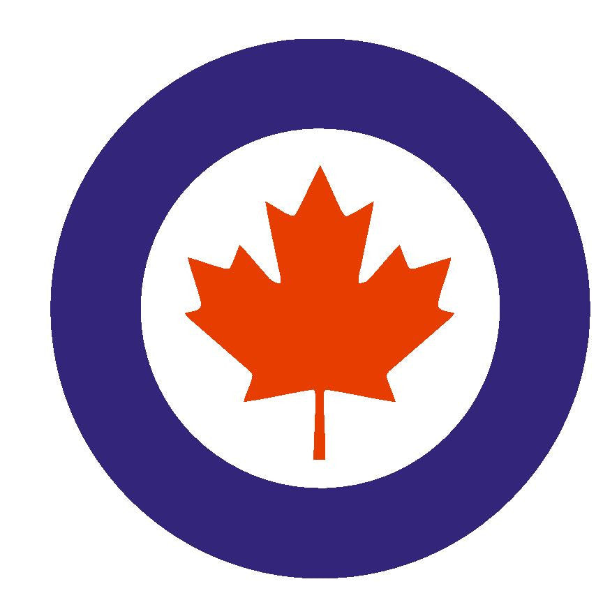 Canadian Air Force Vinyl Sticker R300 - Winter Park Products