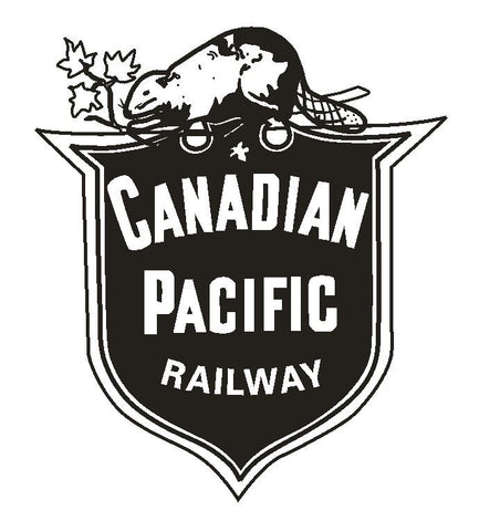 Canadian Pacific Railway Railroad Vinyl Sticker R324 - Winter Park Products