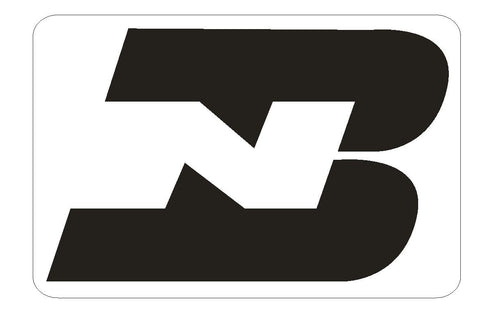 Burlington Northern Railway Railroad Vinyl Sticker R381 - Winter Park Products