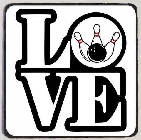 M103 Love Bowling Magnet