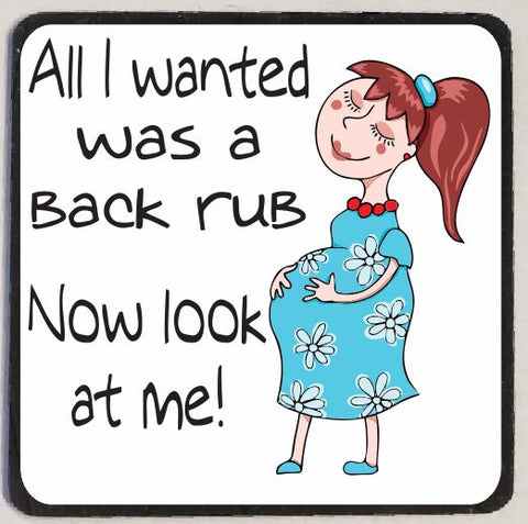 M83 Back Rub Funny Magnet