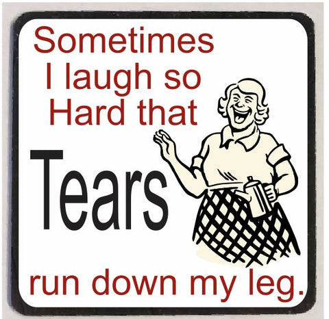 M32 Tears Down My Leg Funny Magnet