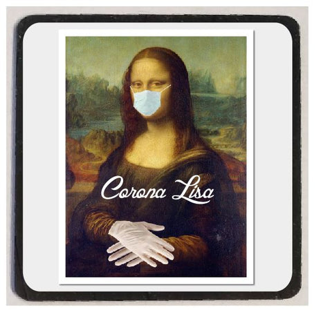 M12 Corona Lisa Funny Magnet
