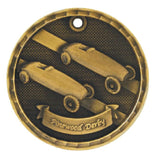 Pinewood Derby Medal Marathon Award Trophy W/Free Lanyard  3D308 Scouts - Winter Park Products