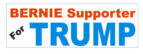 Bernie Sanders BUMPER STICKER or Helmet Sticker D2084 Donald Trump President - Winter Park Products