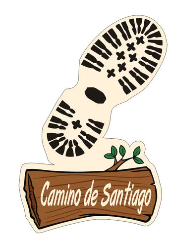 Camino de Santiago Sticker Decal R7087