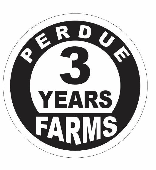 Perdue Farms 3 Year Award Hard Hat Sticker Helmet Sticker SP09